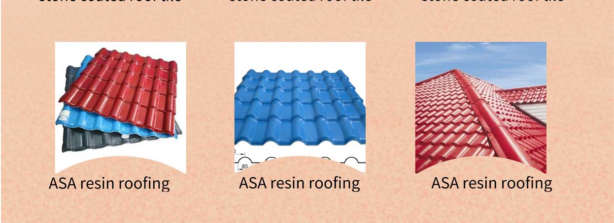 asa resin roofing